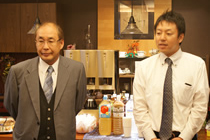 社長 加藤と会長の廣田様